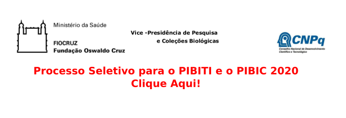 Inscrição PIBITI e PIBIC 2020