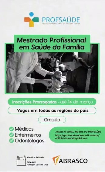 Mestrado Saúde da Família