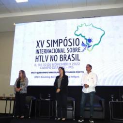 Foto do simpósio internacional sobre HTLV